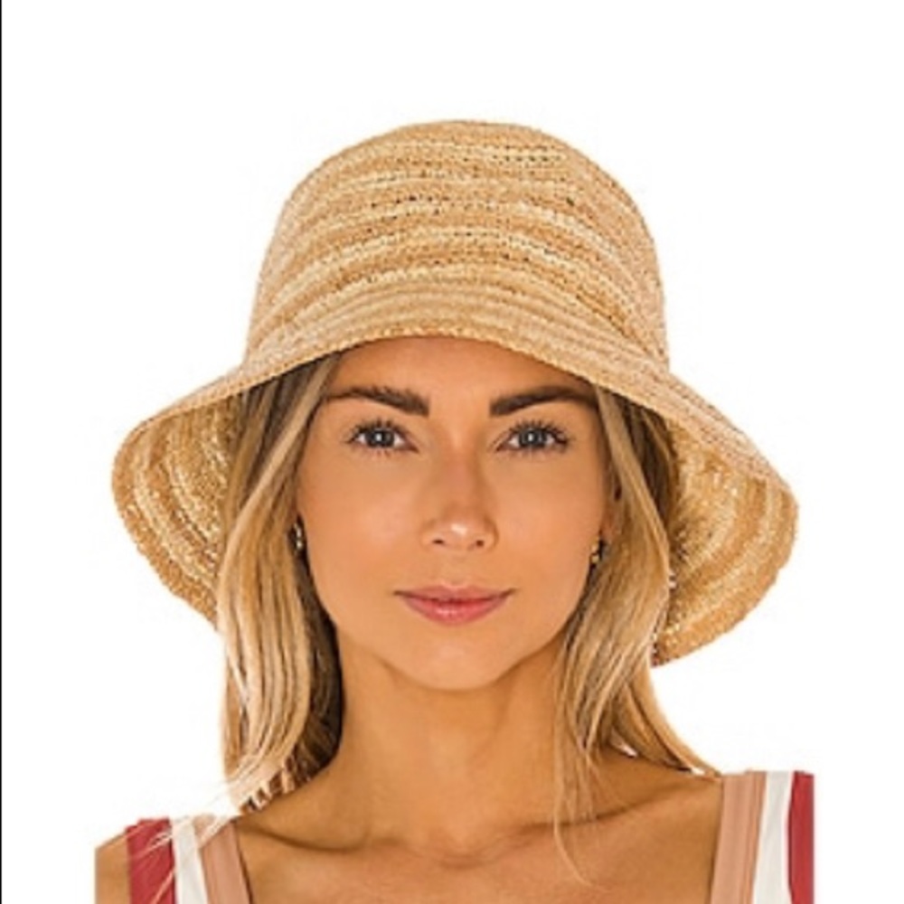 L*Space straw bucket hat